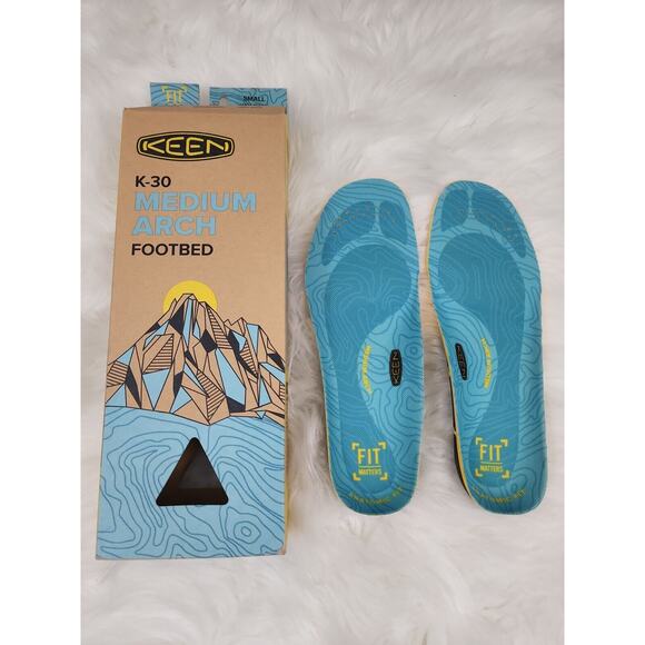 $50 NEW Keen K-30 Footbed Women's Medium Arch Small Size 6 to 7 1/2 - Picture 1 of 4
